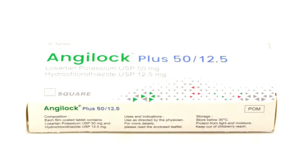Losartan Potassium/Hcl 50/12.5mg (Angilock Plus)