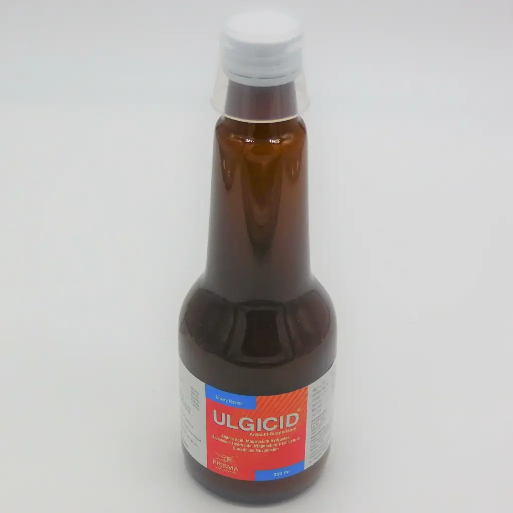 Magnesium Hydroxide/Aluminum Hydroxide Suspension 200ml (Ulgicid - Cherry)