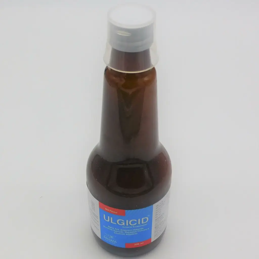 Magnesium Hydroxide/Aluminum Hydroxide Suspension 200ml (Ulgicid - Mint)