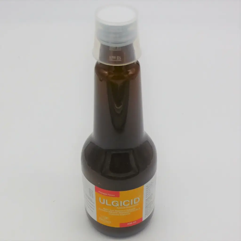 Magnesium Hydroxide/Aluminum Hydroxide Suspension 200ml (Ulgicid - Pineapple)