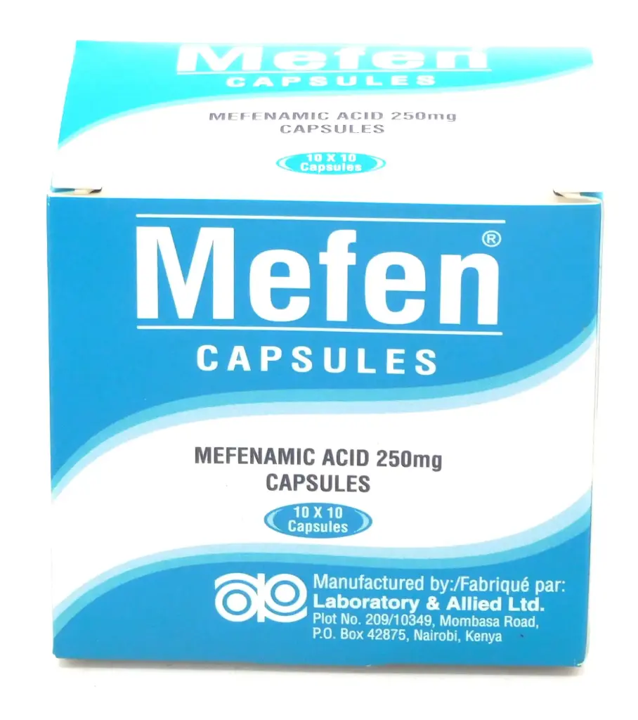 Mefenamic Acid 250mg Capsules (Mefen)