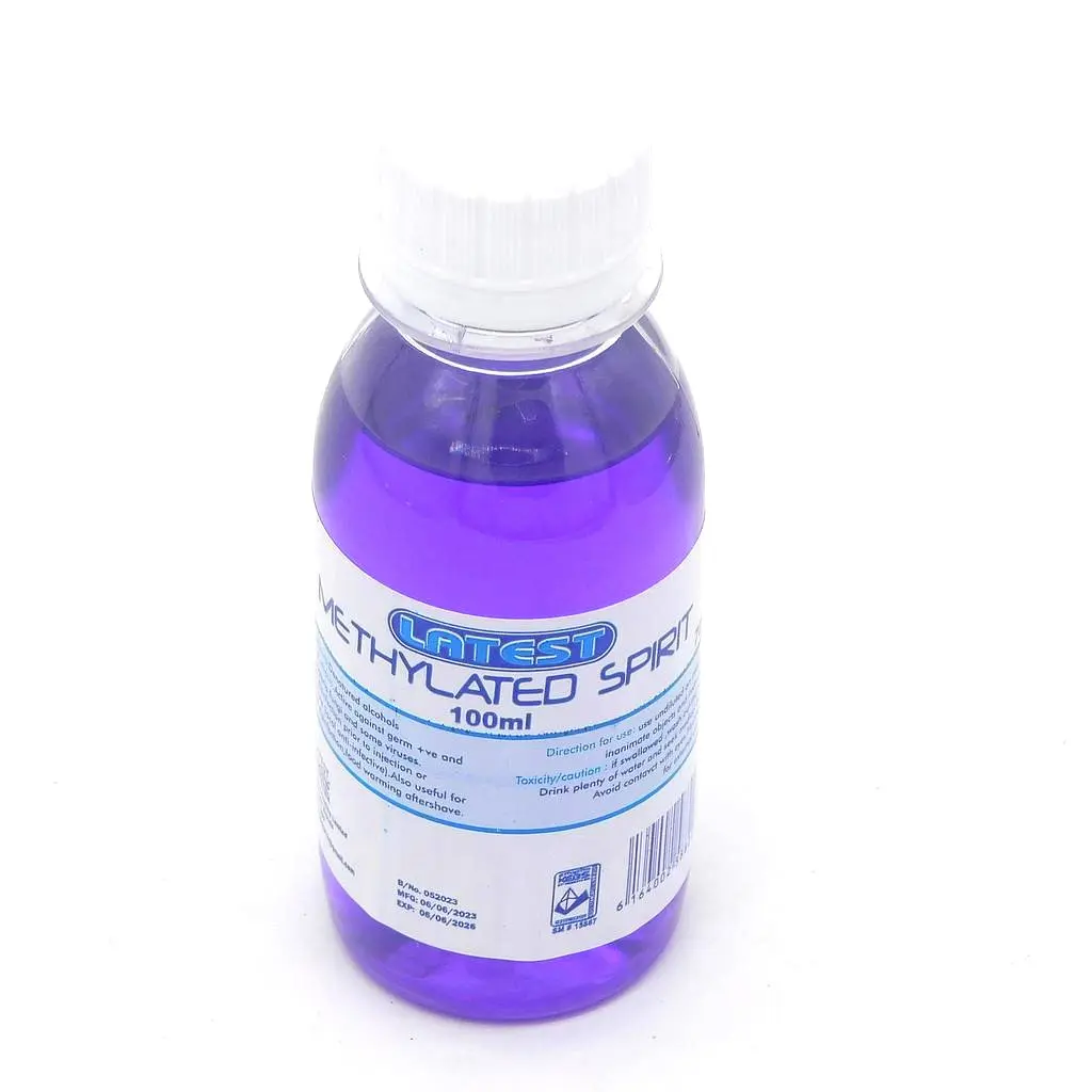 Methylated Spirit 100ml (Latest)