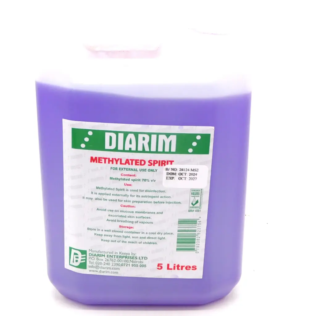 Methylated Spirit 5 Litres (Diarim)