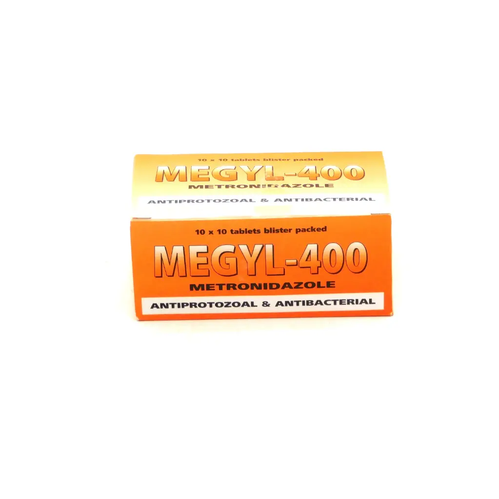 Metronidazole 400mg Tablets Blister (Megyl-400)