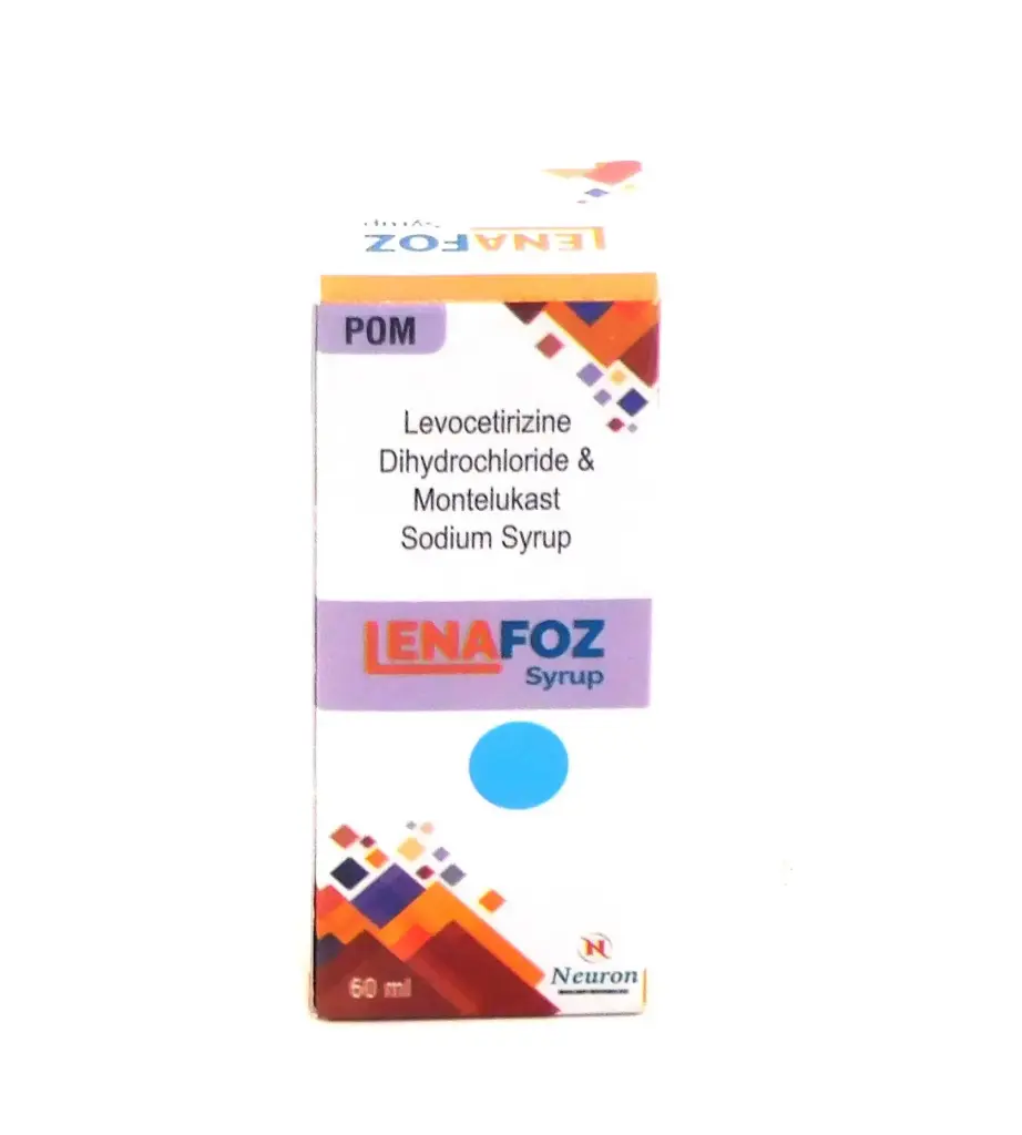 Montelukast/Levocetirizine 4/2.5mg Syrup 60ml (Lenafoz)