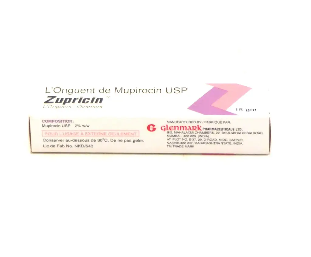 Mupirocin Ointment 15g (Zupricin)