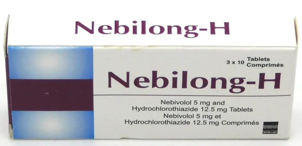 Nebivolol 5mg/HCTZ 12.5mg (Nebilong H)