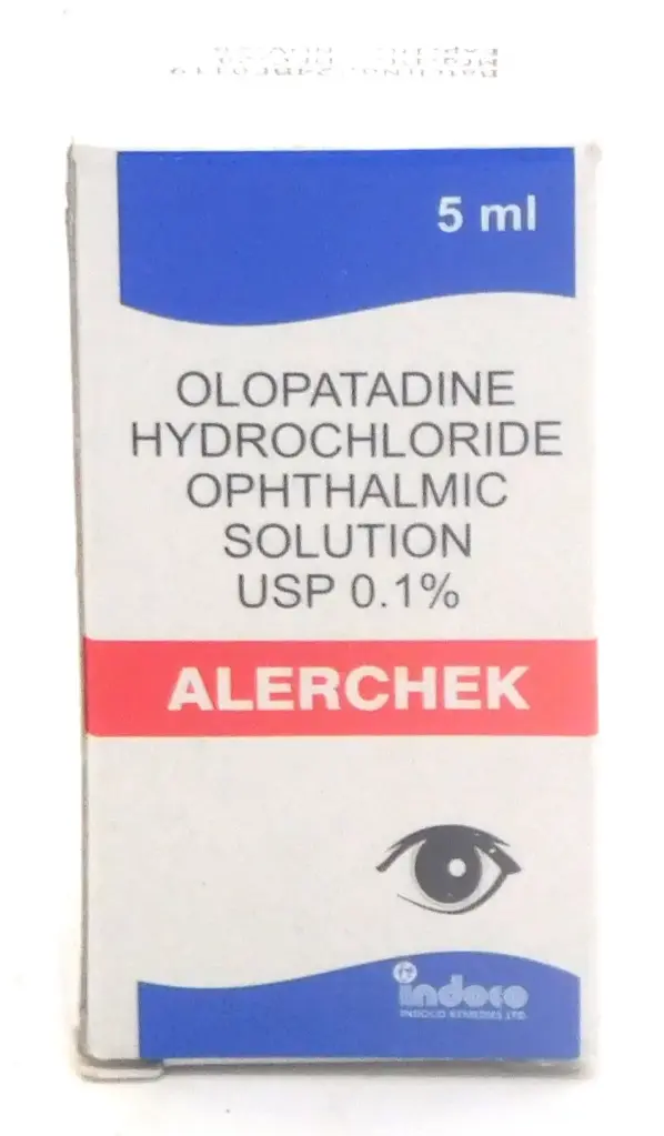 Olopatadine 0.1% w/v Eye Drops 5ml (Alerchek) 