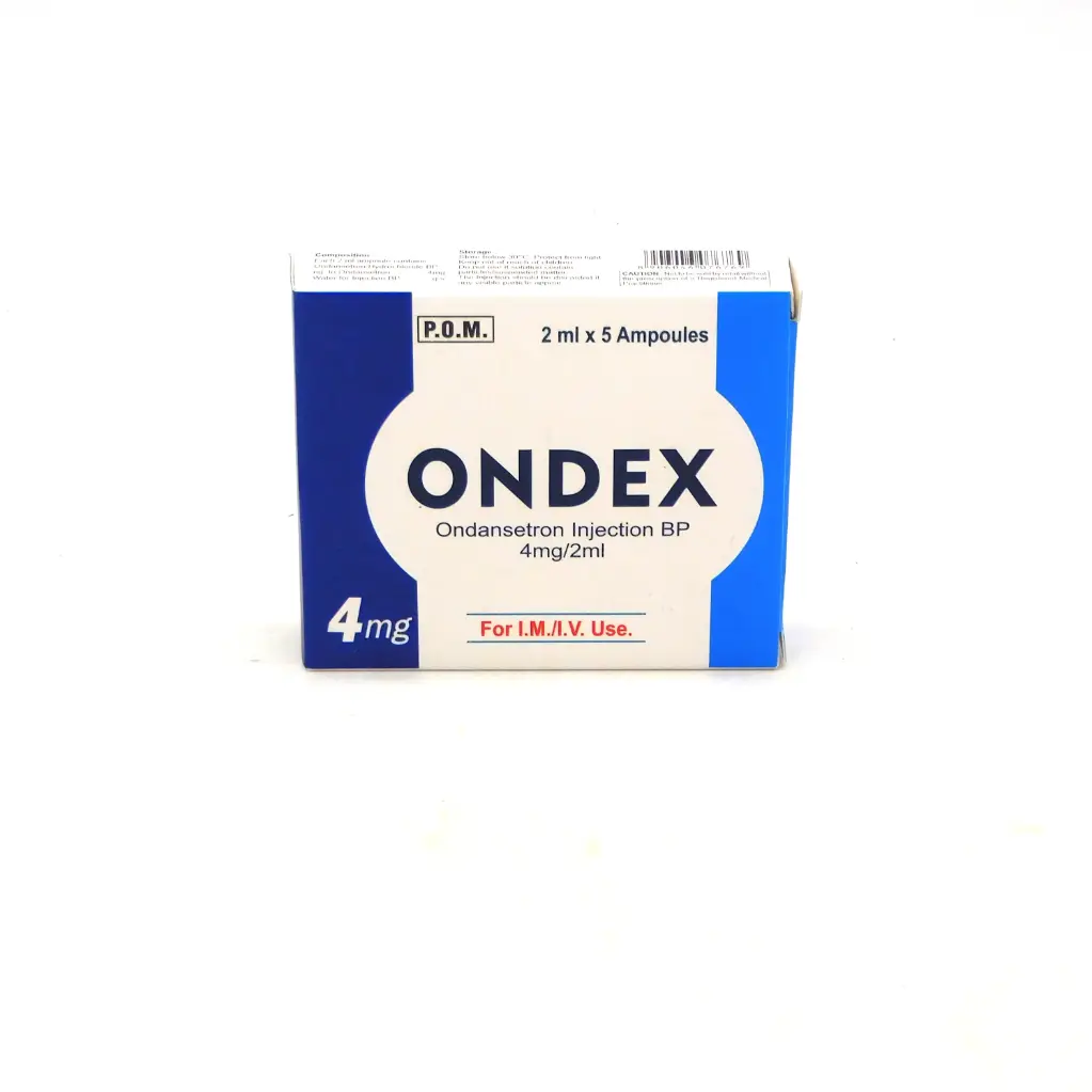 Ondansetrone 4mg/2ml Injection Ampoule (Ondex)