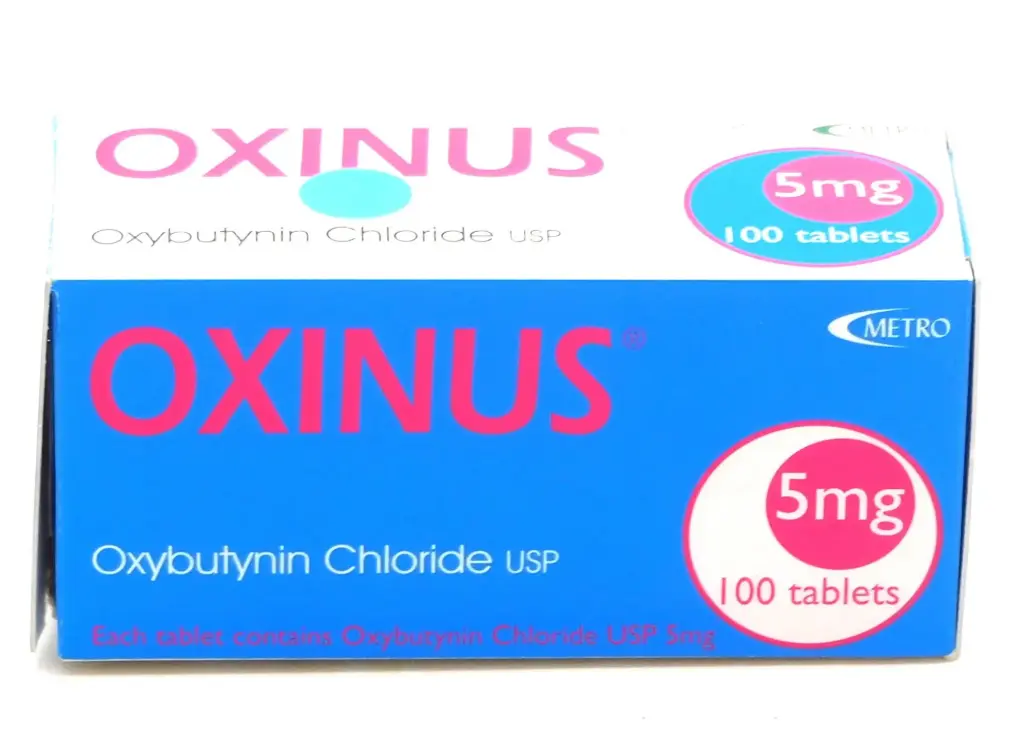 Oxybutinin 5mg Tablets (Oxinus)