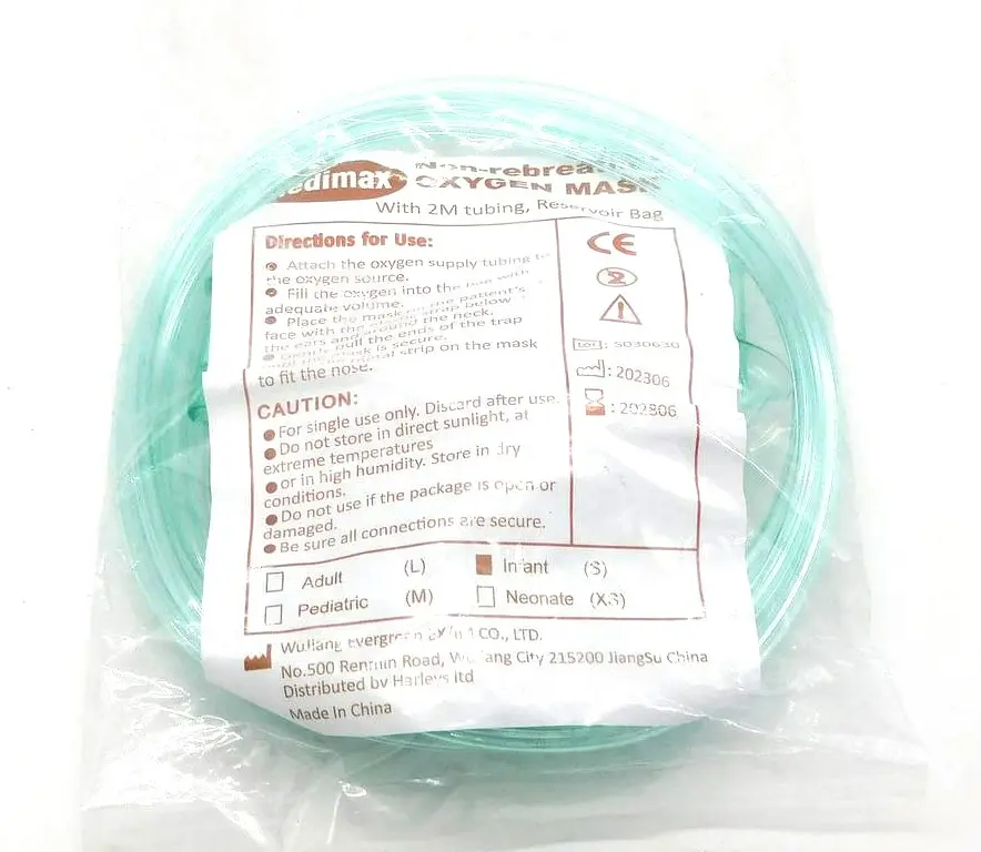 Oxygen Mask Non-Rebreather Infant (Medimax)