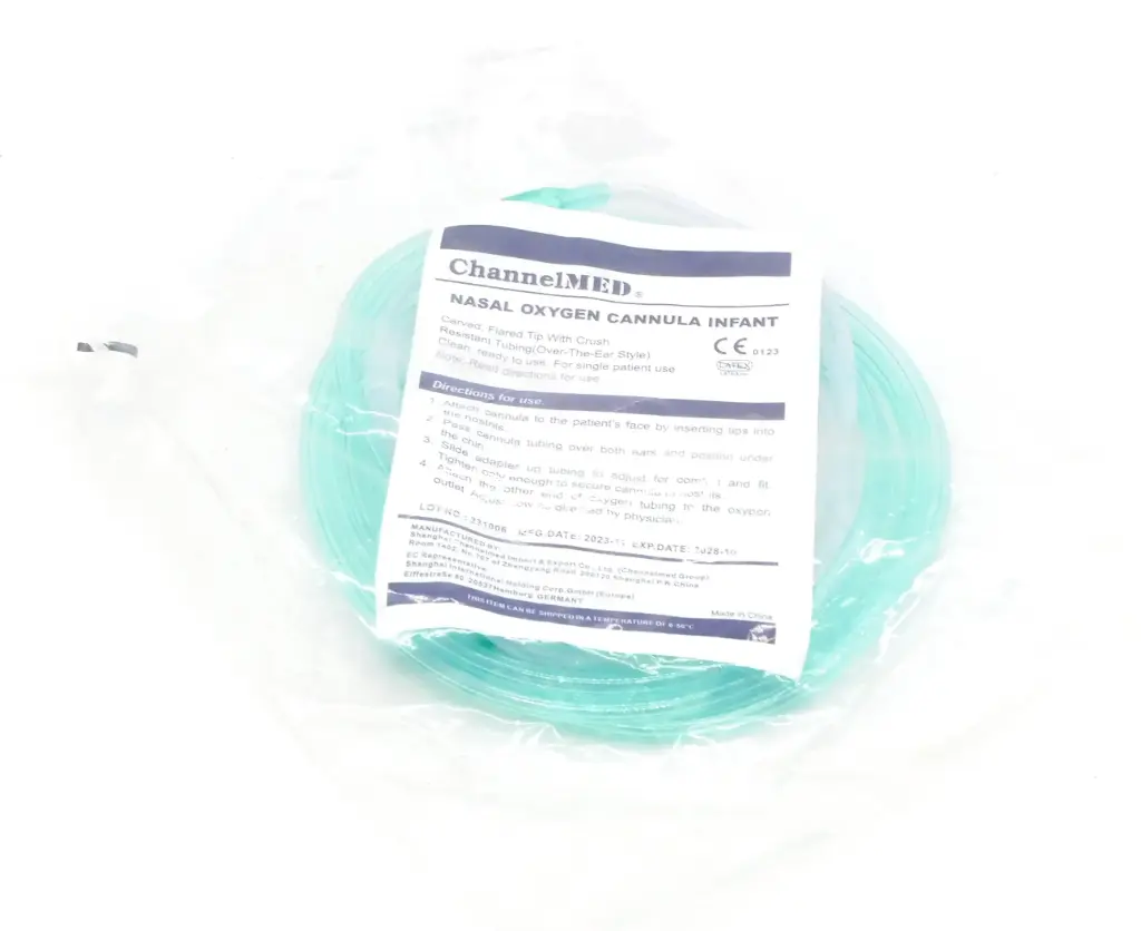 Oxygen Nasal Catheter/Prongs Infant (Channelmed)