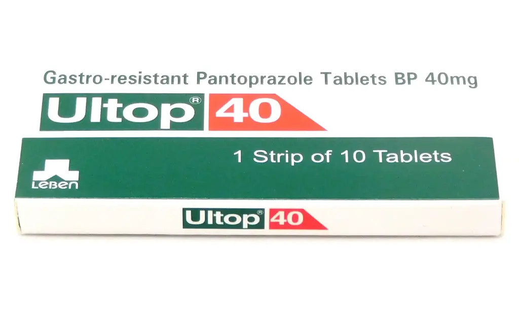 Pantoprazole 40mg Tablets (Ultop-40)