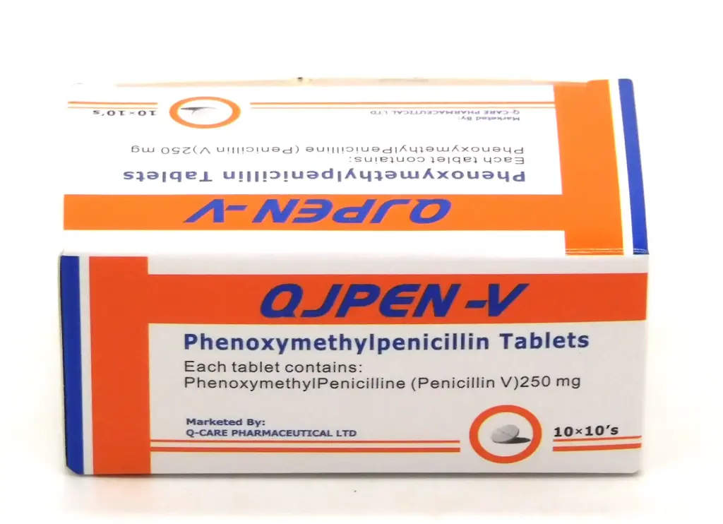 Phenoxymethyl Penicillin 250mg Tablets (Qjpen-V)