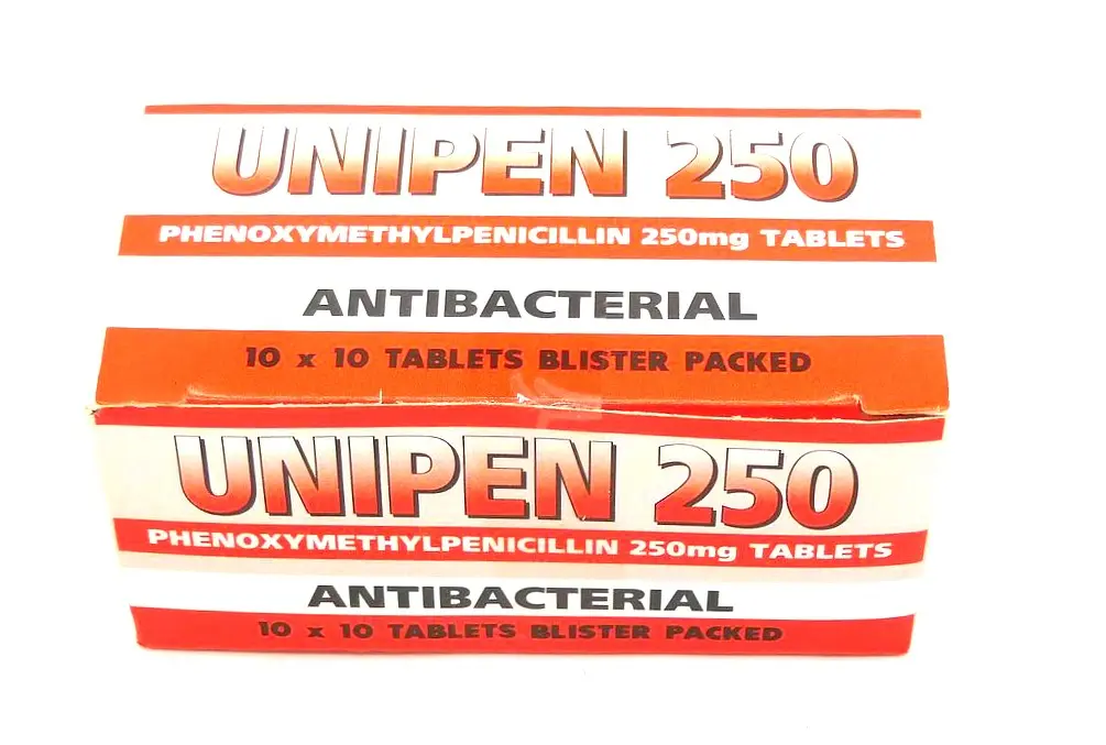 Phenoxymethyl Penicillin 250mg Tablets (Unipen)