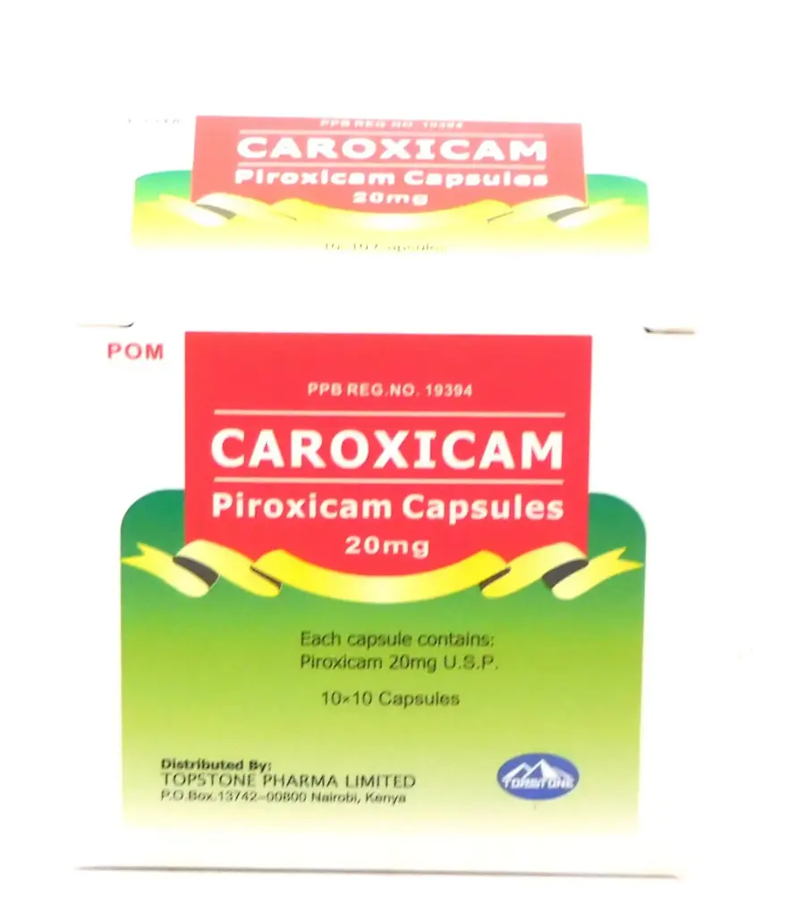 Piroxicam 20mg Capsule (Caroxicam)