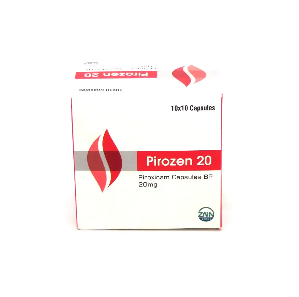 Piroxicam 20mg Capsule (Pirozen 20)