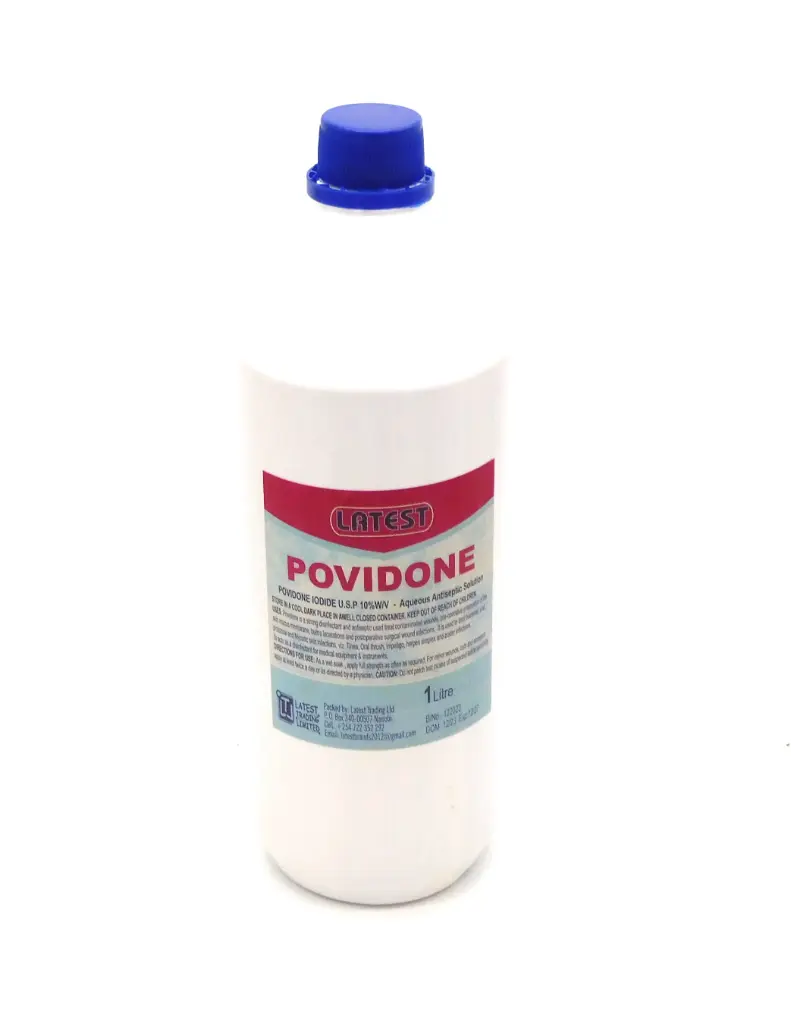 Povidone Iodine 1 Litre (Latest)