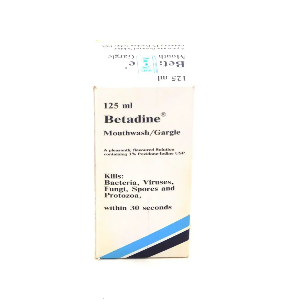 Povidone Mouthwash 125ml (Betadine)