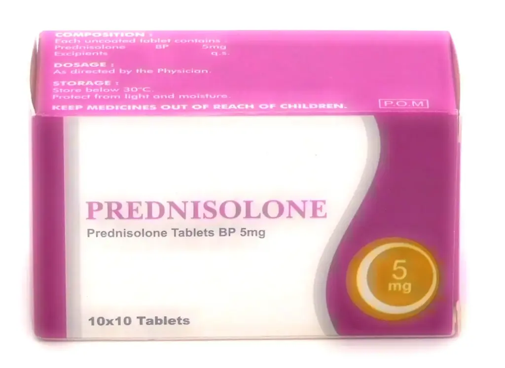 Prednisolone 5mg Tablets Blister (Zain)