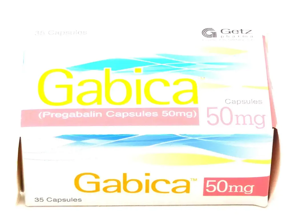Pregabalin 50mg Capsules (Gabica)