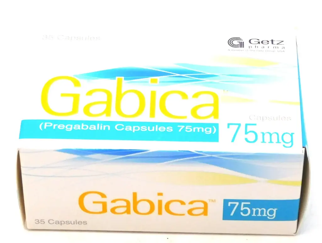 Pregabalin 75mg Capsules (Gabica)