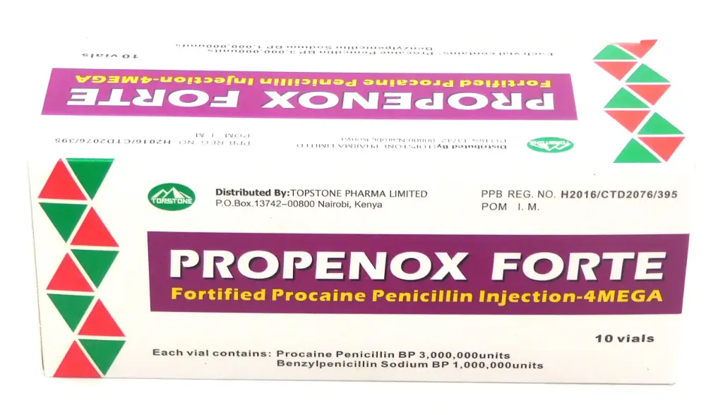 Procaine Penicillin Injection Vial (Propenox Forte)
