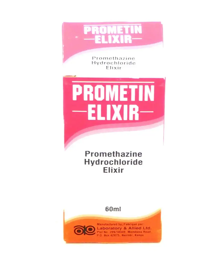 Promethazine Hydrochloride Syrup 5mg/5ml 60ml (Prometin)