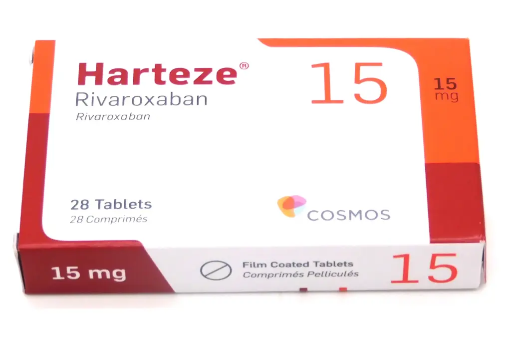 Rivaroxaban 15mg Tablets (Harteze)