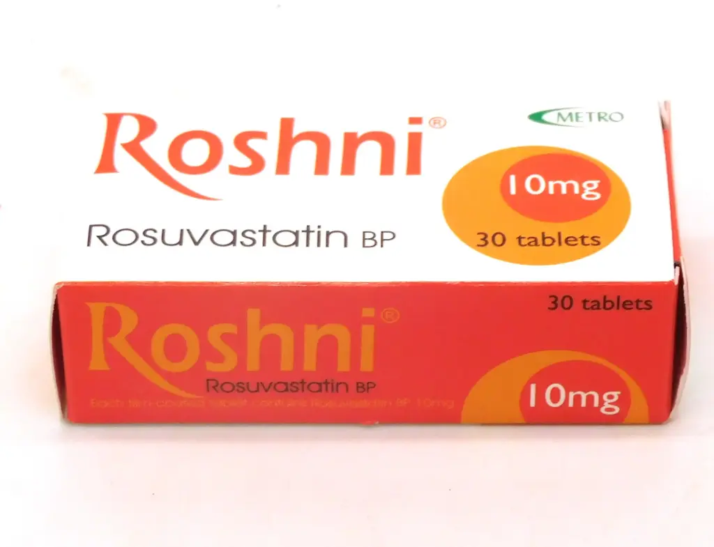 Rosuvastatin 10mg Tablets (Roshni)