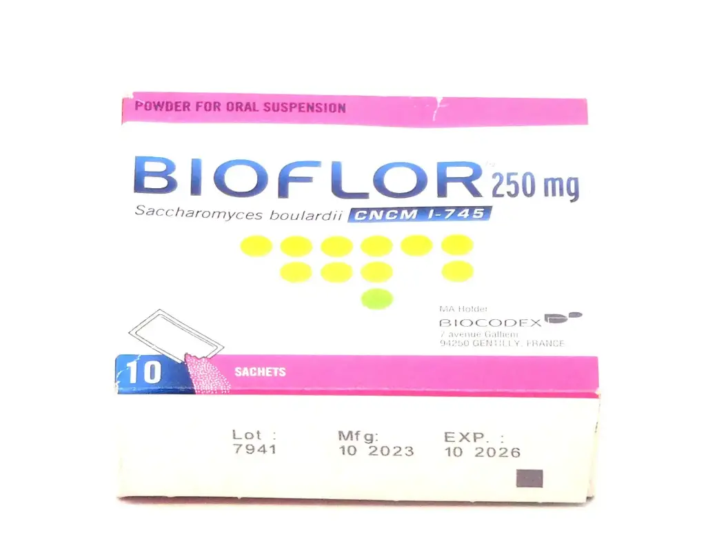 Saccharomyces Boulardii 250mg Sachets (Bioflor)