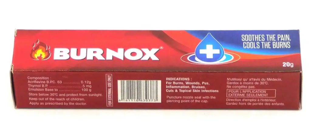 Silver Sulfadiazine Cream 15g (Burnox)