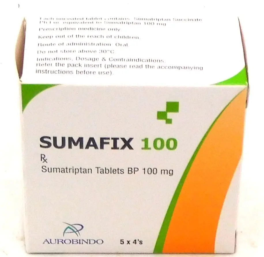 Sumatriptan 100mg (Sumafix)