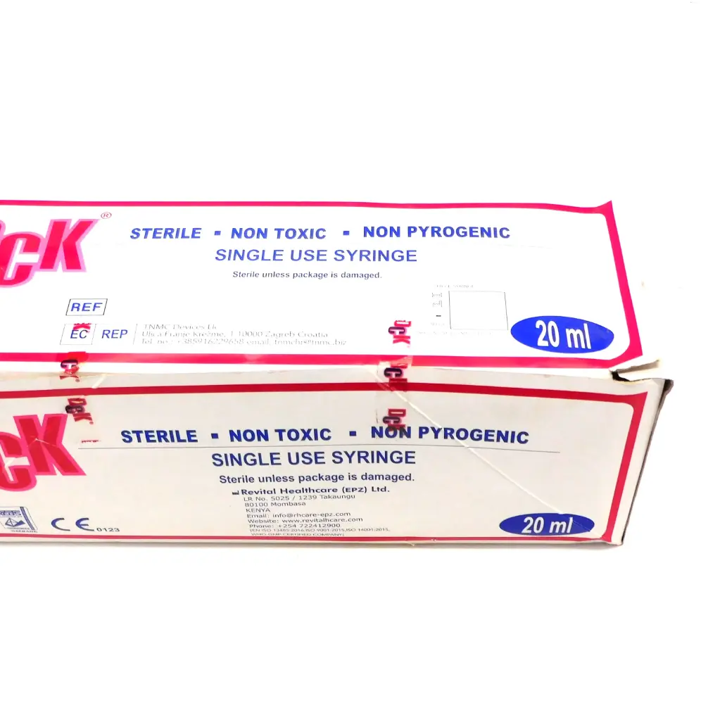 Syringe 20cc Without Needle (DCK)