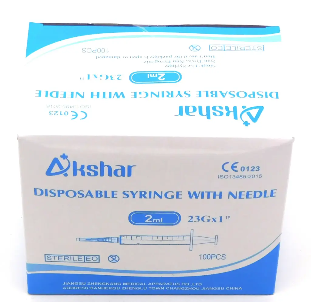 Syringe 2cc With Needle (Akshar)