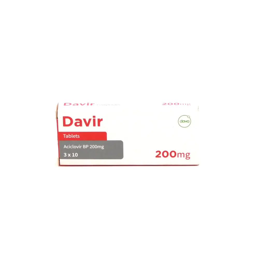 Acyclovir 200mg Tablets (Davir)