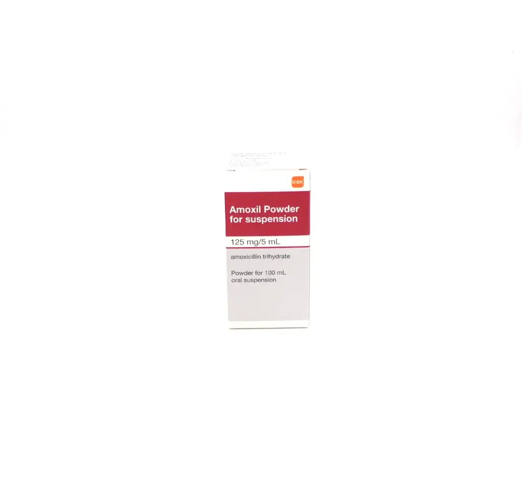 Amoxicillin 125mg/5ml Suspension 100ml (Amoxil)