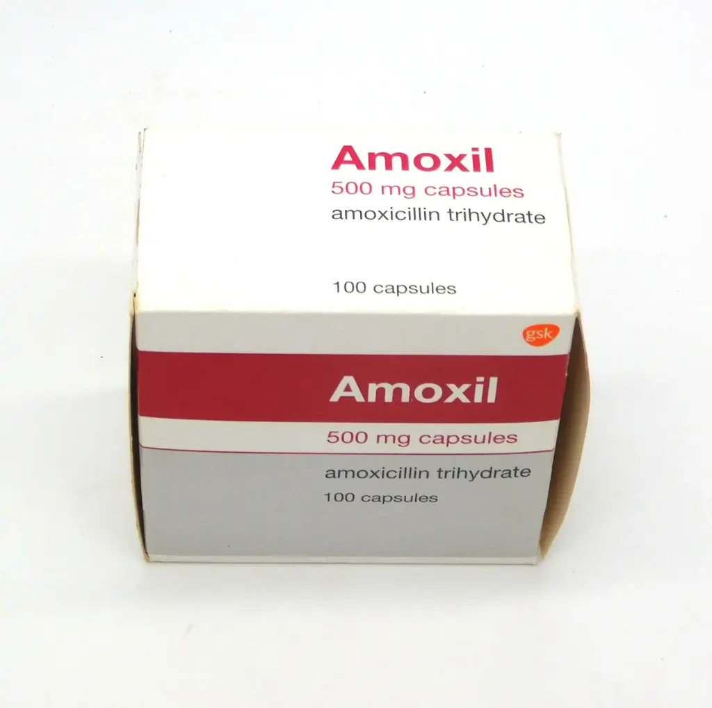 Amoxicillin 500mg Capsules (Amoxil)