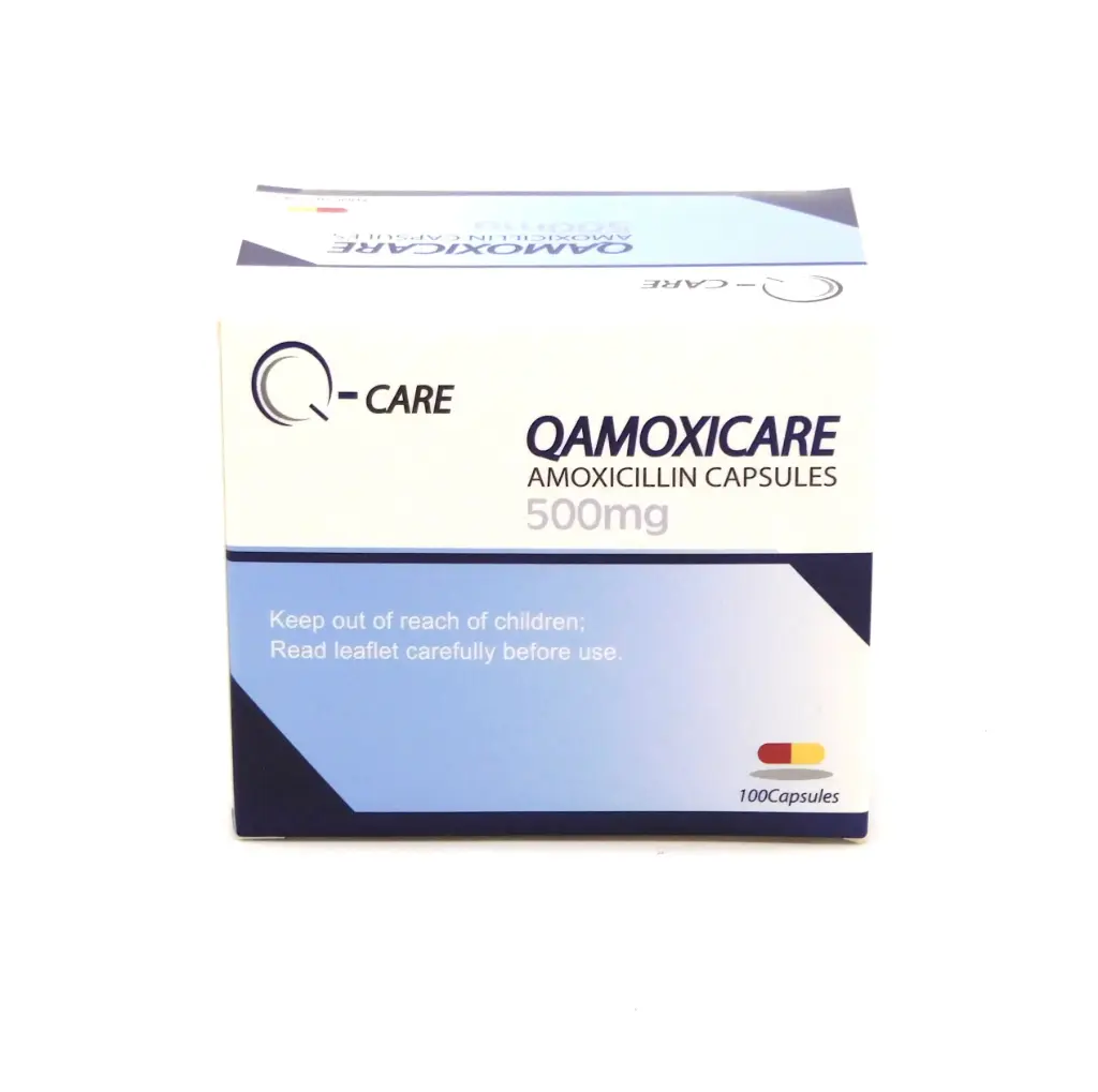 Amoxicillin 500mg Capsules (Qamoxicare)