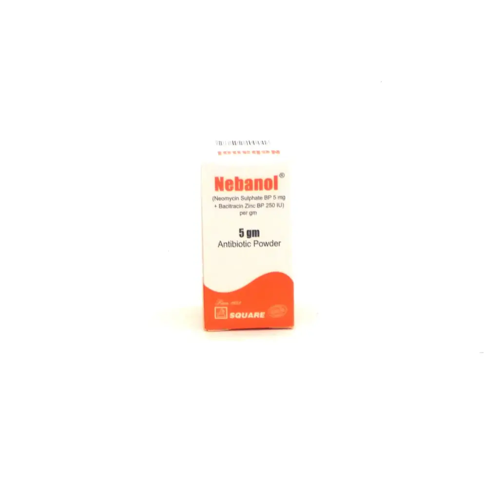 Antibiotic Dusting Powder 5gm (Nebanol)