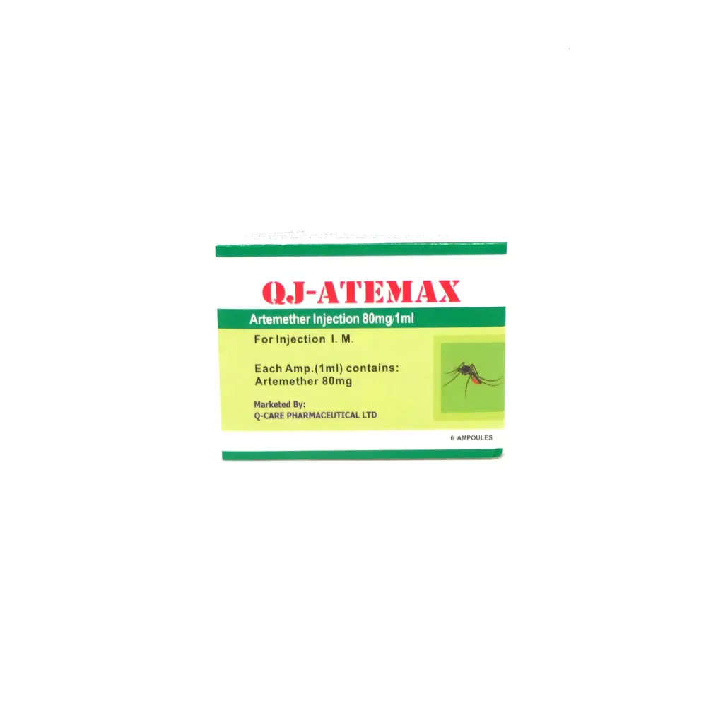Artemether 80mg/ml Injection Ampoule (QJ-Atemax)