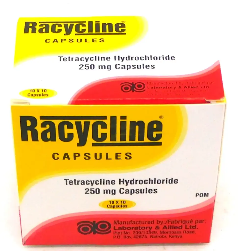 Tetracycline 250mg Capsules Blister (Lab And Allied) 