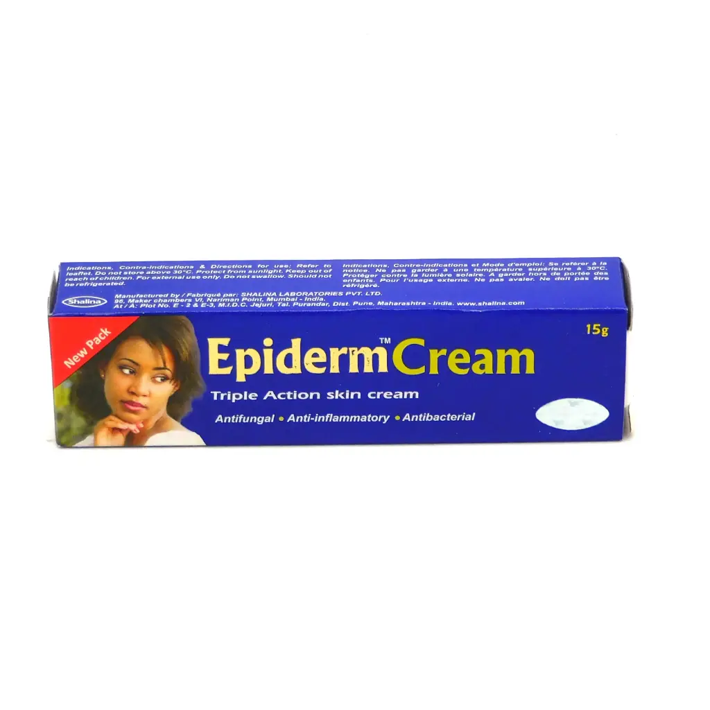 Betamethasone / Gentamycin / Tolnaftate / Iodochlorhydroxyquinoline Cream 15g / 0.643mg / 1mg / 10mg / 10mg (Epiderm)