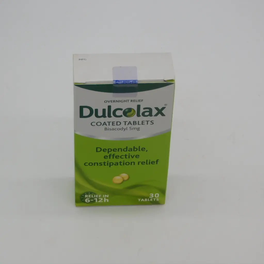 Bisacodyl 5mg Tablets (Dulcolax)