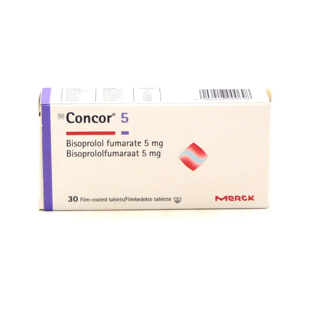 Bisoprolol 5mg Tablets (Concor)