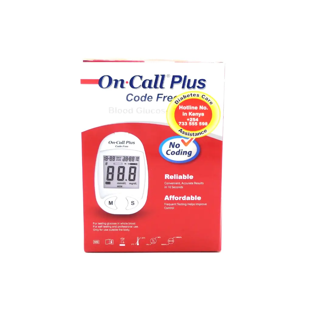 Blood Glucose Meter (On Call Plus Code Free)