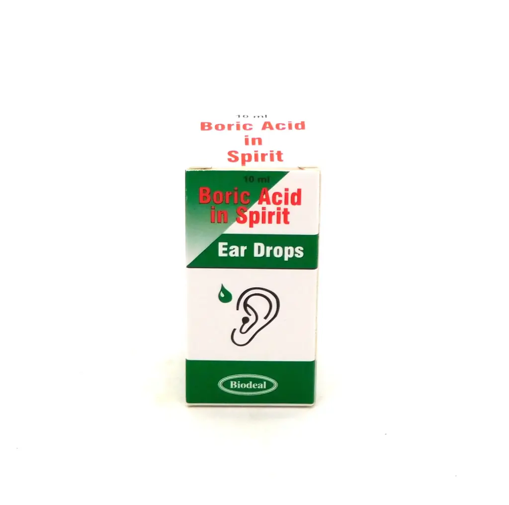 Boric Acid Ear Drops 10ml (Biodeal)