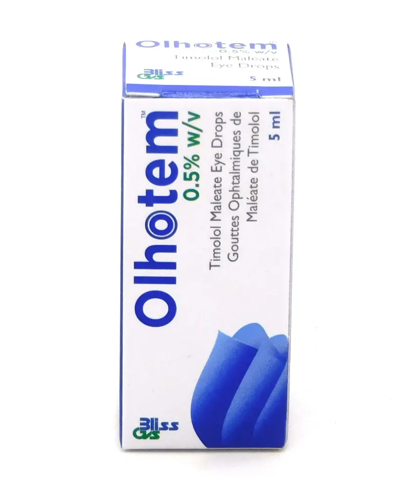 Timolol Maleate 5ml Eye Drops (Olhotem)