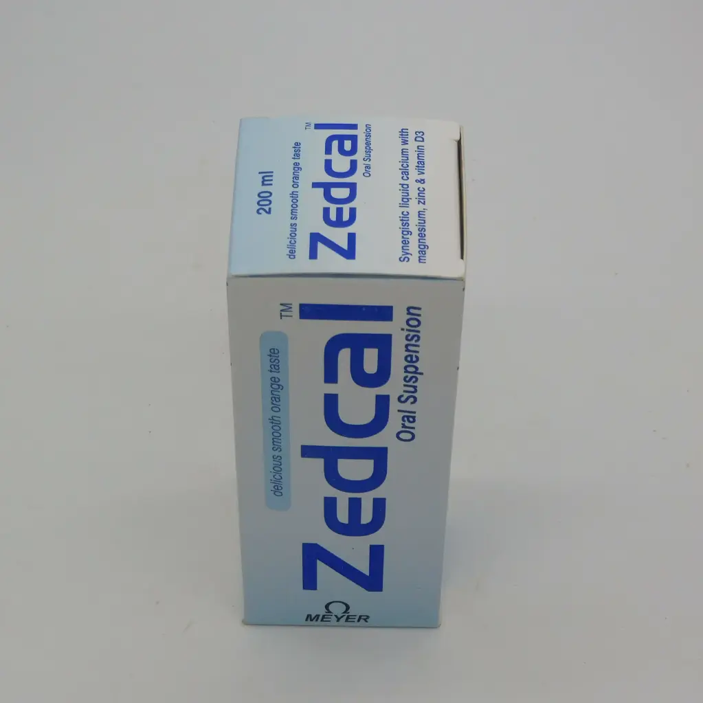 Calcium/Magnesium/Zinc/Vitamin D3 625/75/2/350mg Suspension (Zedcal)
