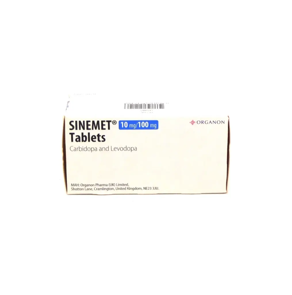 Carbidopa/Levodopa 10/100mg Tablets (Sinemet)